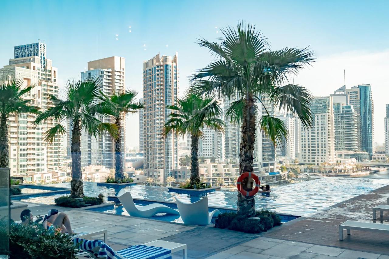 Higuests - Unique Studio With Stunning Panoramic Marina Views ドバイ エクステリア 写真
